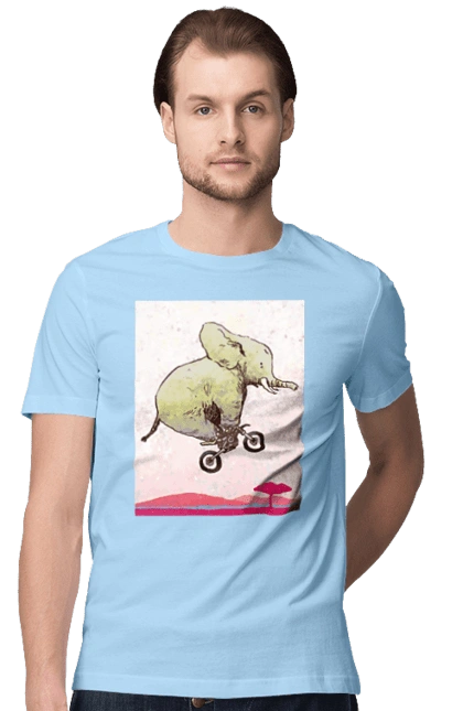 Elephant On A Motorcycle