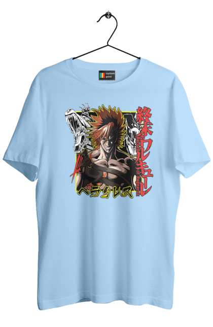 Men's t-shirt with prints Record of Ragnarok Hercules. Anime, anime, hercules, manga, record of ragnarok. 2070702