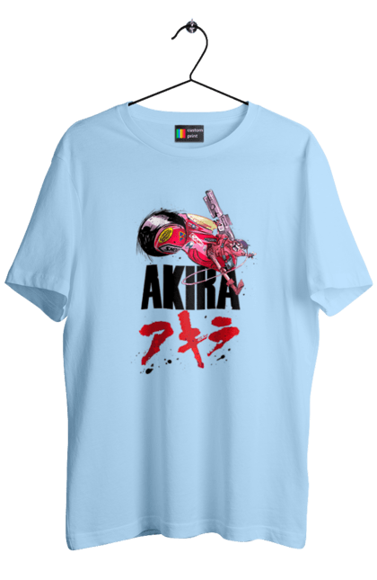 Men's t-shirt with prints Akira. Akira, anime, cyberpunk, manga, shotaro kaneda, tetsuo shima. 2070702