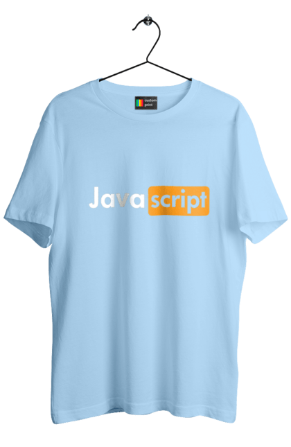 Футболка чоловіча з принтом "Java скрипт". Айті, айтішник, джава скрипт, для айтішника, для програміста, подарунок айтішнику, подарунок програмісту, програміст, розробник, ява скрипт. 2070702