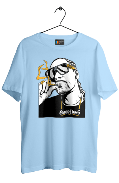 Men's t-shirt with prints Snoop dogg 1. Actor, musician, producer, rapper, snoop dogg. 2070702