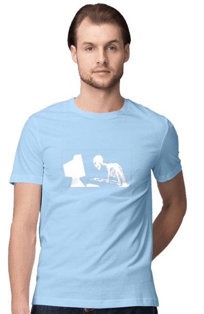 Футболка чоловіча з принтом "Програміст". Angular, c, css, html, it, javascript, jquery, php, python, react, svelt, vue, айтишник, айті, гумор, код, кодувати, прогер, програміст, програмісти, ти ж, ти ж програміст, тиж програміст. 2070702