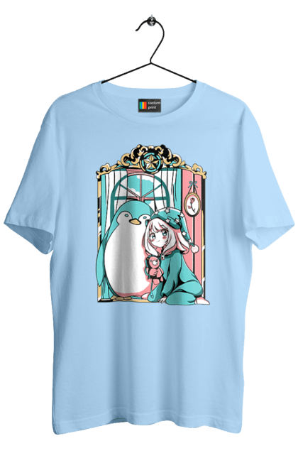 Футболка чоловіча з принтом "Сім'я шпигуна Аня". Spy x family, аниме, аня, йор, лойд, манга, сім я шпигуна. 2070702