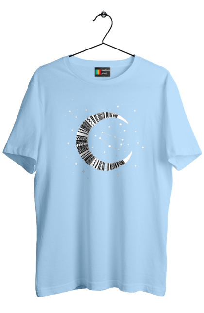 Men`s t-shirt with prints Gemini. Constellation, gemini, horoscope, sign, twins, zodiac, zodiac sign. 2070702