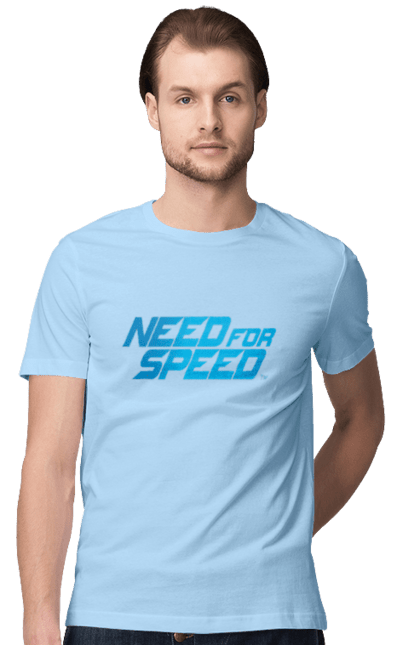 Футболка чоловіча з принтом "Need for speed". Heat, need, need for speed, nfs, speed, unbound, нид, нфс, спид, фор. 2070702