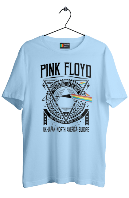 Men's t-shirt with prints Pink Floyd. Album, music, pink floyd, rock, rock band. 2070702