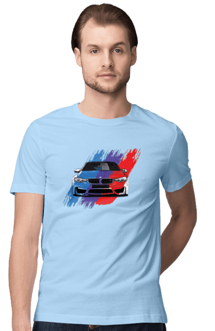 Футболка чоловіча з принтом "BMW". Bmw, авто, бмв, бмв фан, фанклуб. 2070702