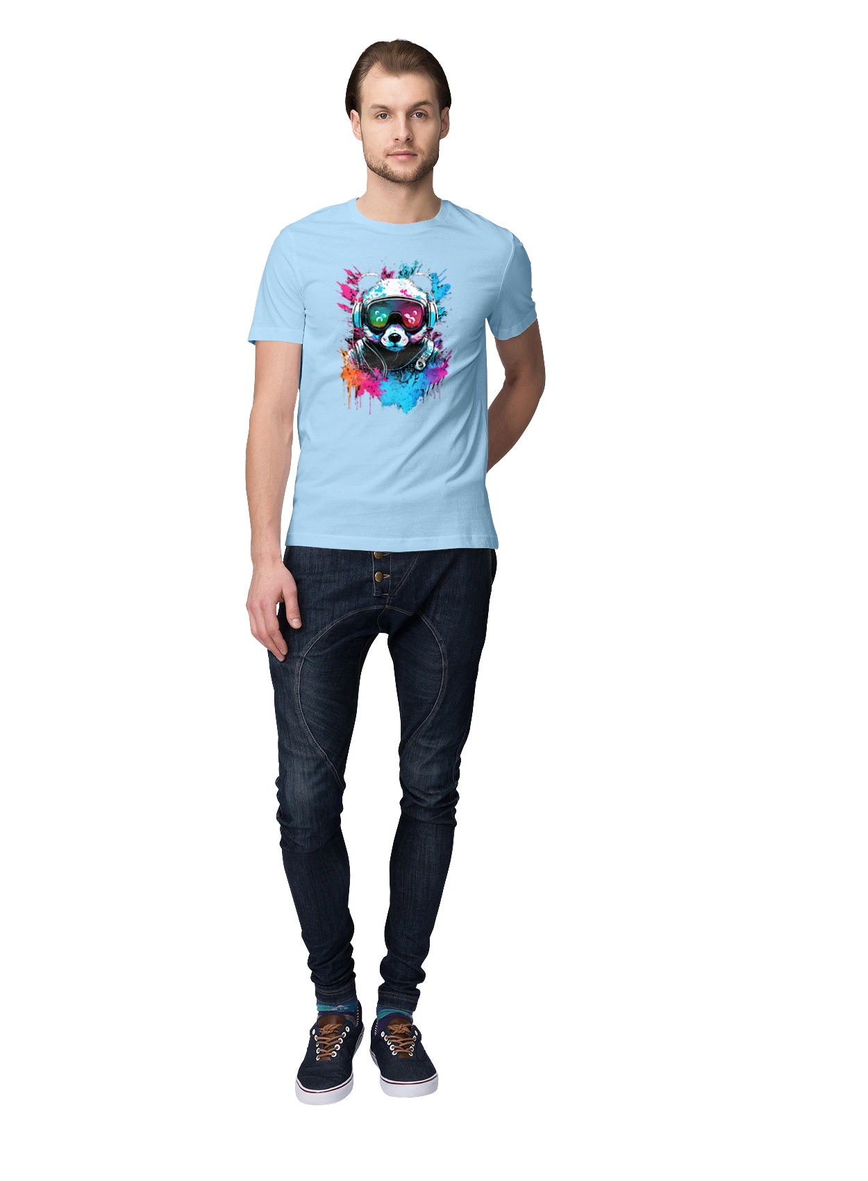 Panda in VR Helmet 3