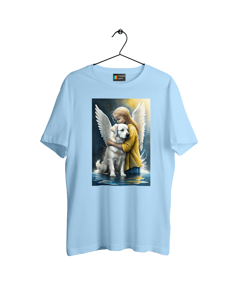 Дівчинка та собака ангел [память загиблим тваринам]