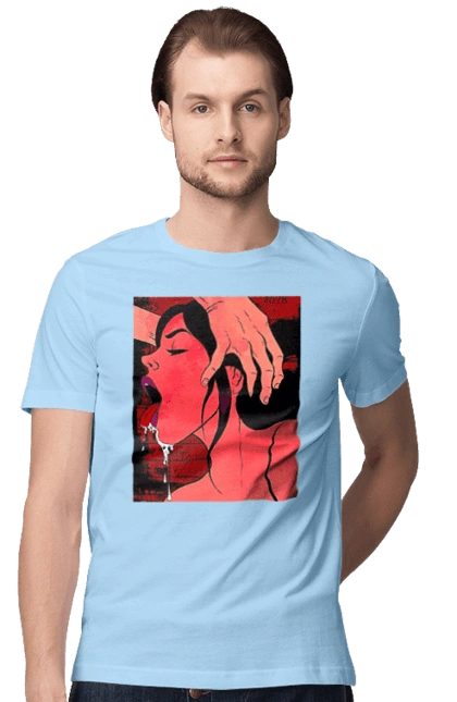 Girl Sucks With Saliva