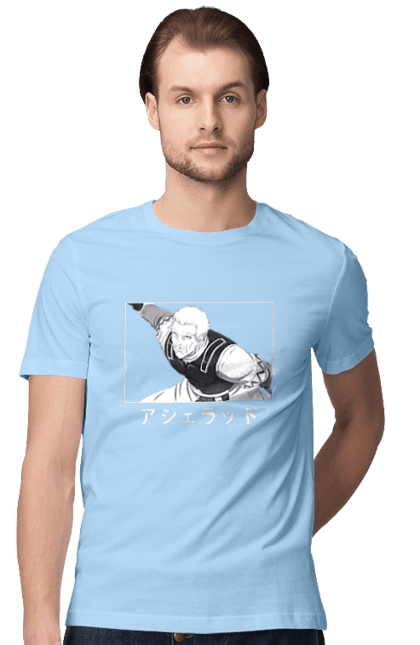 Men's t-shirt with prints Vinland Saga Askeladd. Anime, askeladd, manga, vinland saga. 2070702