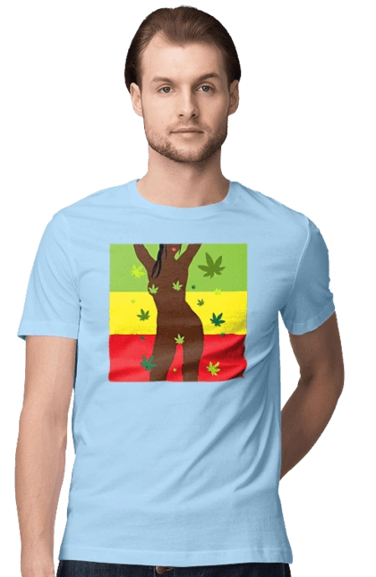 Гола Дівчина І Конопля