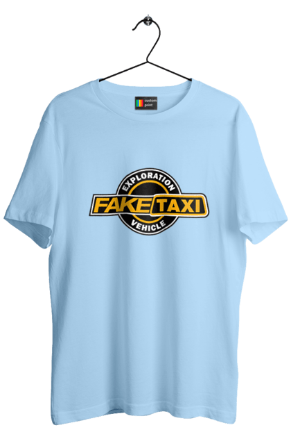 Футболка чоловіча з принтом "Fake taxi". Порно хаб, порнохаб, приколы, фак такси, фак таксі, фейк такси. 2070702