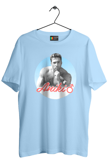 Футболка чоловіча з принтом "Біллі Херрінгтон". Аніки, біллі, біллі херрінгтон, гачі, гачімучі, гумор, прикольна, херрінгтон. 2070702