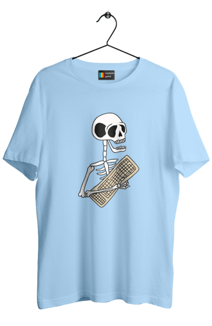 Футболка чоловіча з принтом "Вічний кодер". Ай ті, айтішник, бінарний, код, програміст, розробник, хакер. 2070702