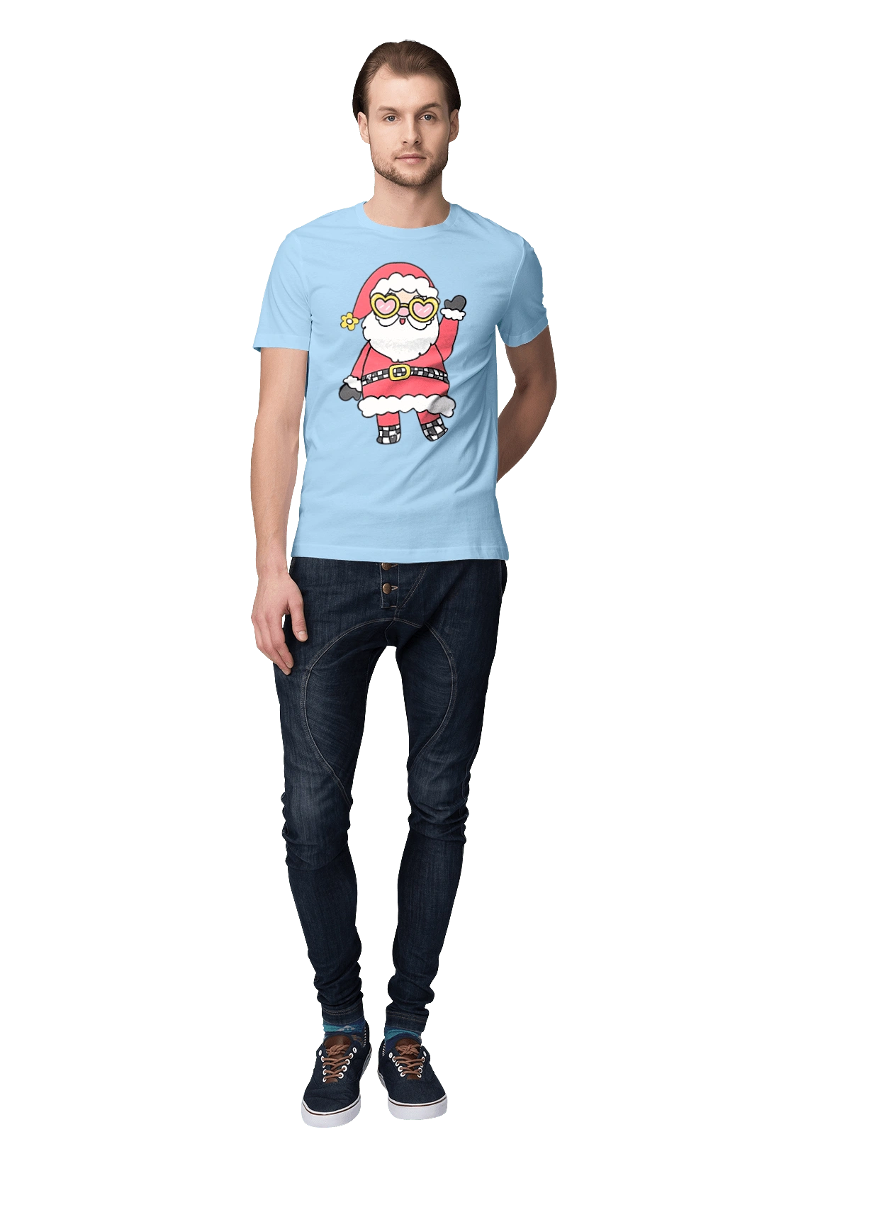 Santa Claus with glasses