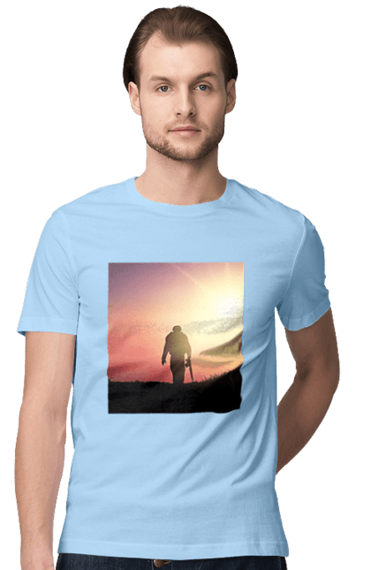 Футболка чоловіча з принтом "Патріот". Патриот, патриотизм, победа, украина, украинец. 2070702