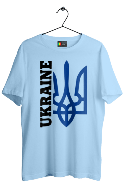 Футболка чоловіча з принтом "Герб України". Герб, україна. 2070702