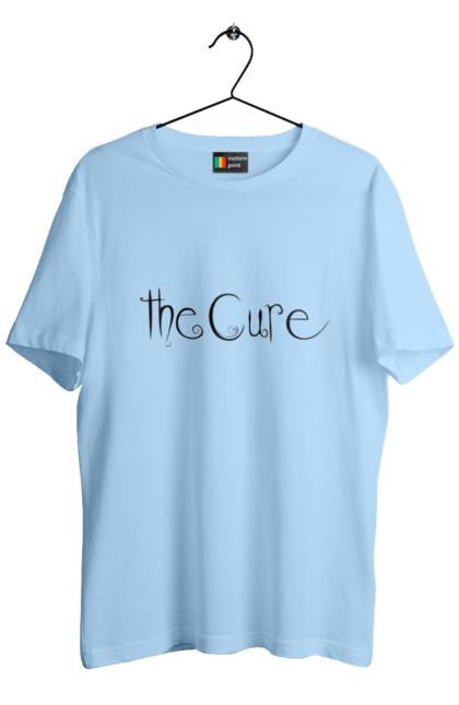 Футболка чоловіча з принтом "The Cure". Cure, kiss me, альтернативний рок, готик рок, група, дрім піп, музика, нова хвиля, постпанк, рок. 2070702