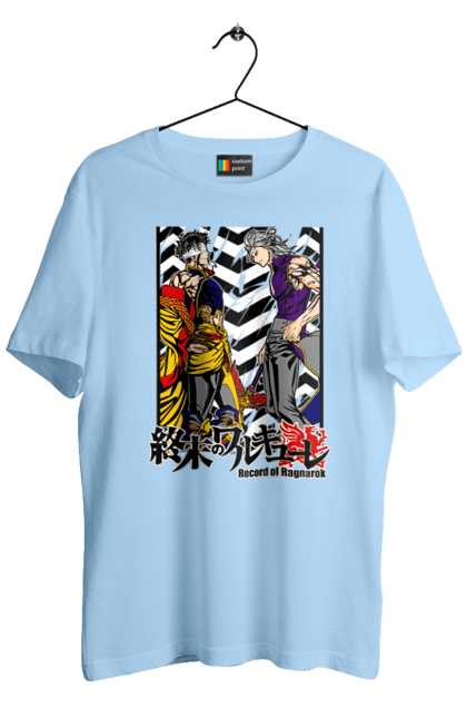 Men's t-shirt with prints Record of Ragnarok Hades vs Qin Shi Huang. Anime, comics, hades, manga, netflix, qin shi huang, record of ragnarok. 2070702