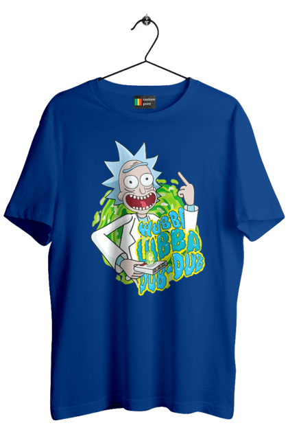 Футболка чоловіча з принтом "Рік та Морті". Rick and morty, мультфільм, наукова фантастика, пригоди, рік, рік і морті, трагікомедія, чорний гумор. 2070702