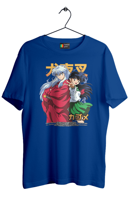 Футболка чоловіча з принтом "Inuyasha". Anime, inuyasha, manga, rumiko takahashi, аніме, демон охоронець, манга, руміко такахасі. 2070702