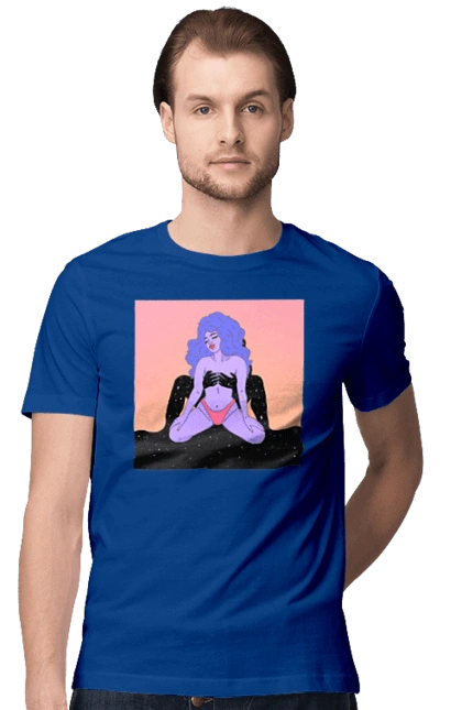 Фіолетова Дівчина В Трусиках