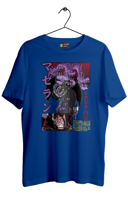 Футболка чоловіча з принтом "Ван Піс Магеллан". Magellan, one piece, аніме, ван пис, ван піс, магеллан, манга. 2070702