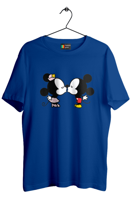 Футболка мужская с принтом 38. Mickey mouse, minnie mouse, дисней, микки, микки маус, минни маус, мультфильм. 2070702