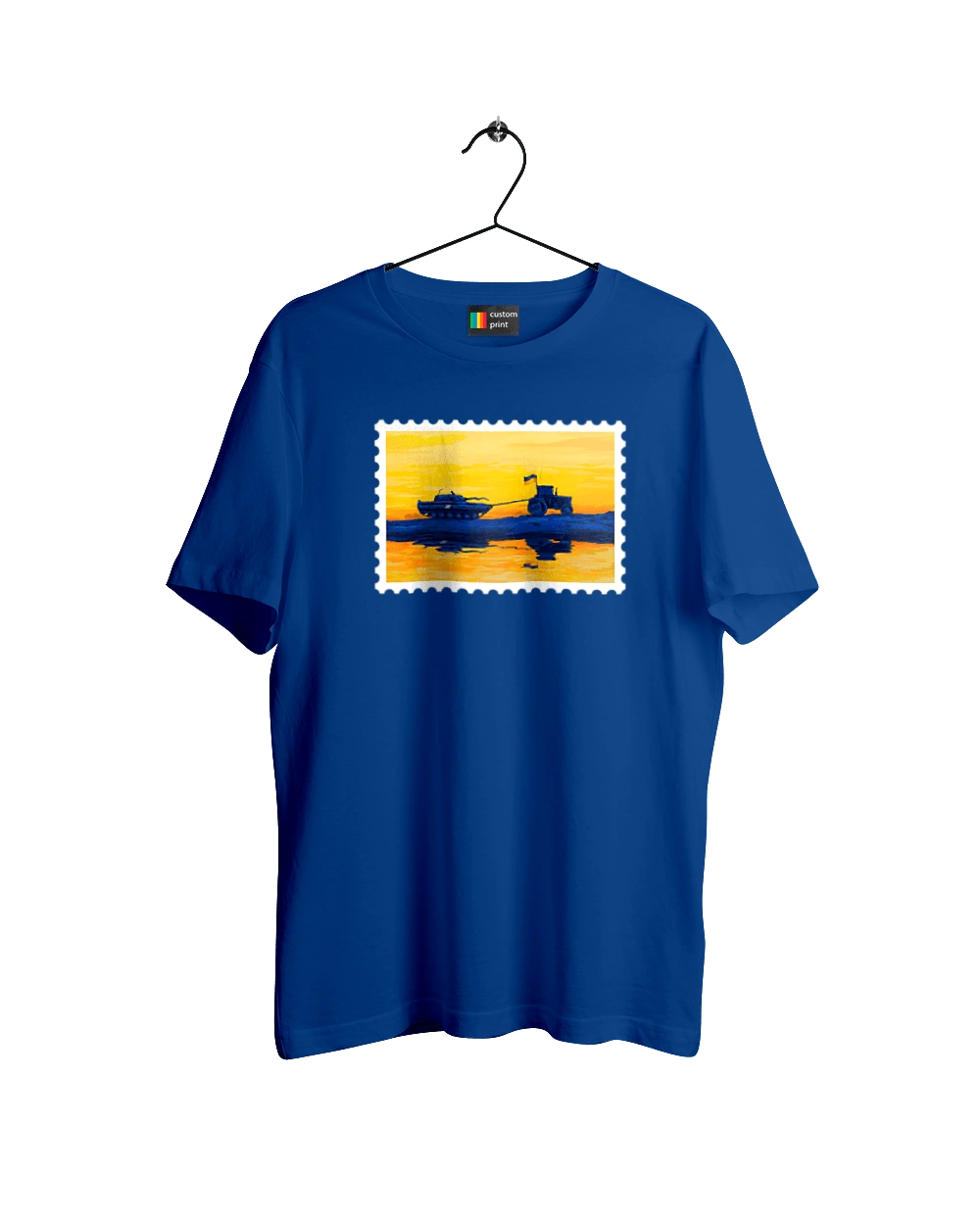 Новая марка, трактор тянущий танк