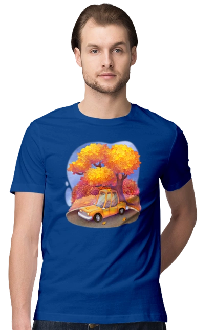 Осiнь Авто Дерево