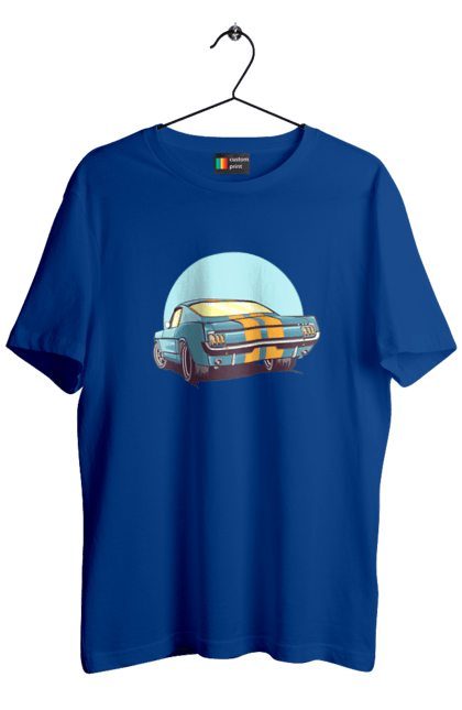 Футболка чоловіча з принтом "Авто". Авто, герой, гроші, монстр, музика, новий, персонаж, робот, супер герой. 2070702