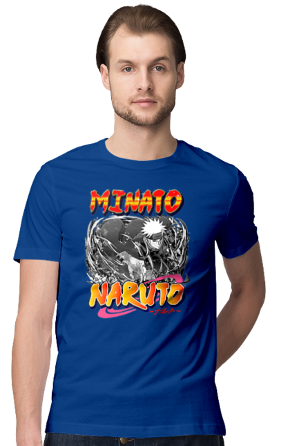 Men's t-shirt with prints Naruto Akatsuki. Akatsuki, anime, character, manga, naruto, ninja, pain, tv series, yahiko. 2070702