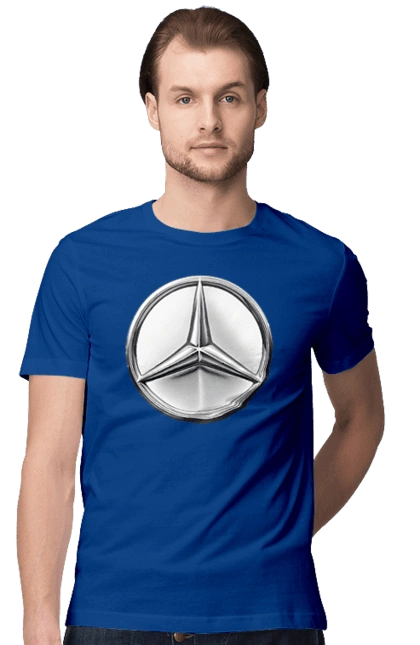 Mercedes Benz Лого Металік