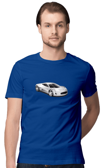 Футболка мужская с принтом Авто.1. Auto, graphics, photo, sports car. 2070702
