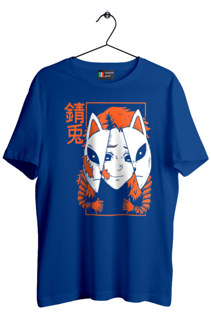 Men's t-shirt with prints Demon Slayer Sabito. Anime, demon slayer, manga, sabito. 2070702