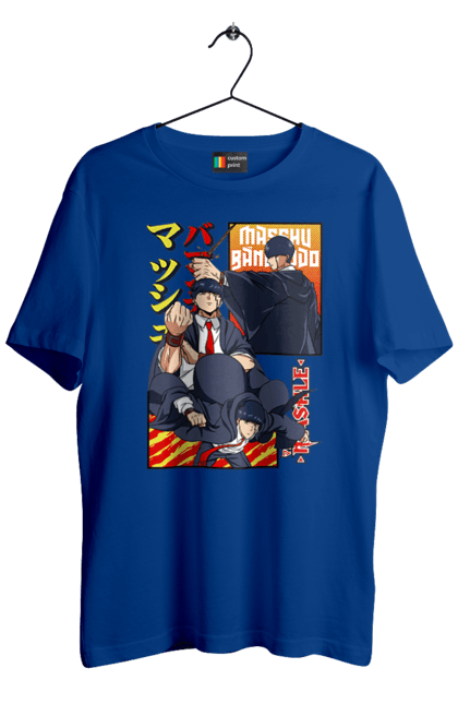 Men's t-shirt with prints Magic and Muscles Mash Burnedead. Adventure, comedy, magic and muscles, manga, mash burnedead. 2070702