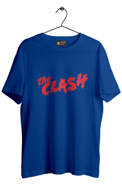 Men's t-shirt with prints The Clash. Clash, dub, group, music, punk, punk rock, reggae, rock, rock`n`roll. 2070702