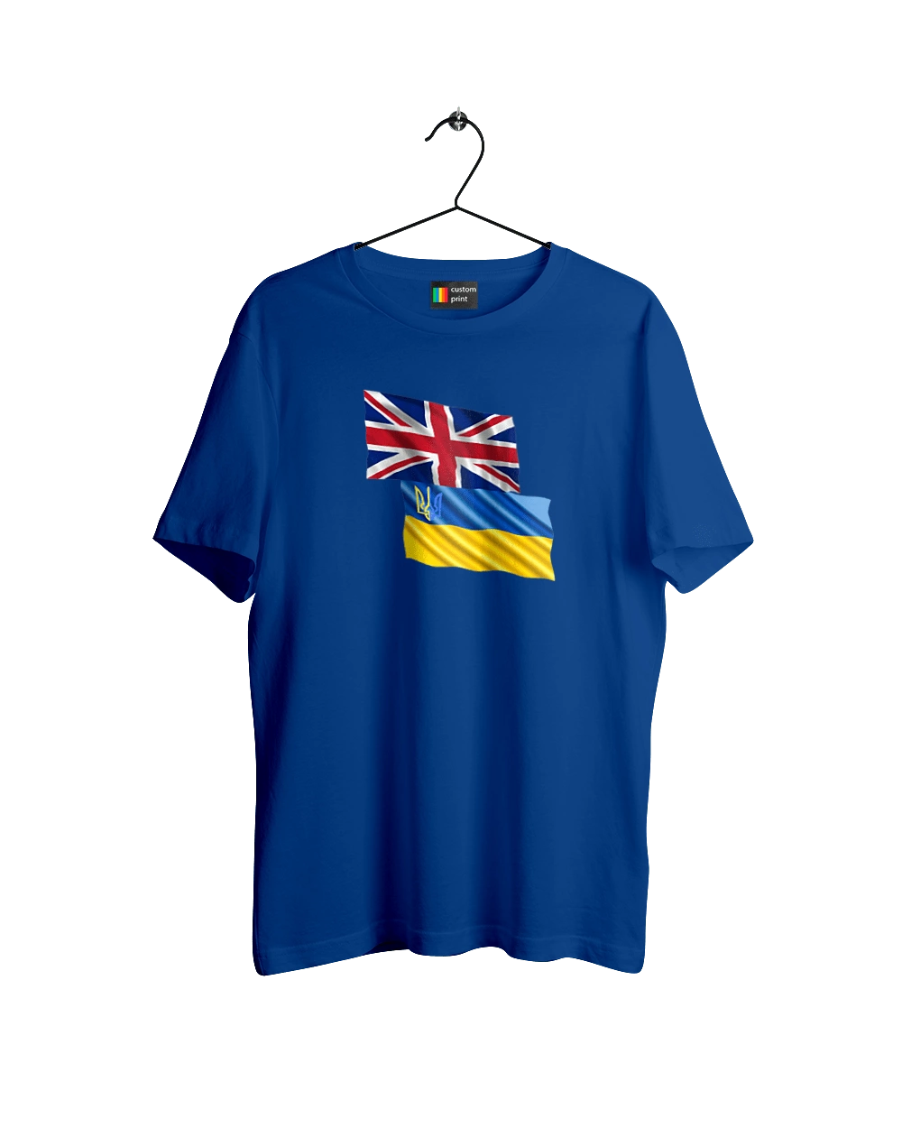 Flag United Kingdom, Flag Ukraine, Support Ukraine