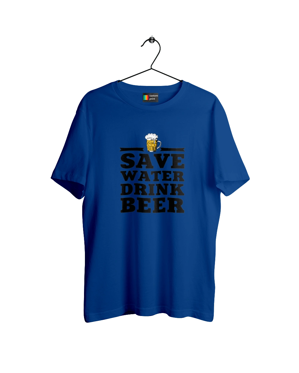 Save water, drink beer (black)