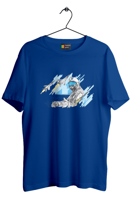 Футболка чоловіча з принтом "Слава збройним силам України". День захисника, день захистиць, марка, подяка, слава зсу, укрпошта. 2070702