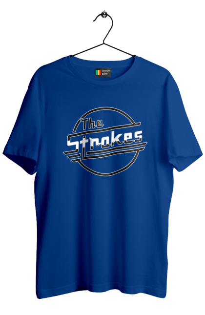 Men's t-shirt with prints The Strokes. Alternative rock, garage rock, group, indie, indie rock, music, post-punk revival, rock, strokes. 2070702