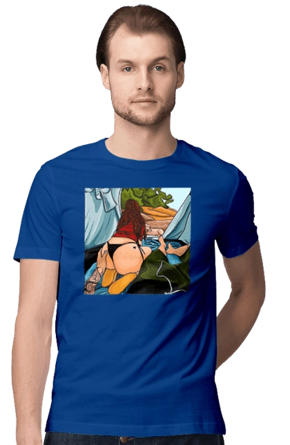 Rest With Favorite In The Tent