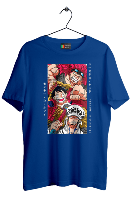 Футболка чоловіча з принтом "Ван Піс Луффі". Luffy, one piece, аніме, ван піс, великий куш, луффі, манга, монки де луффі, пірати. 2070702