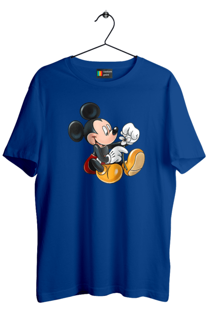 Футболка мужская с принтом Микки Маус. Mickey mouse, дисней, микки, микки маус, мультфильм. 2070702