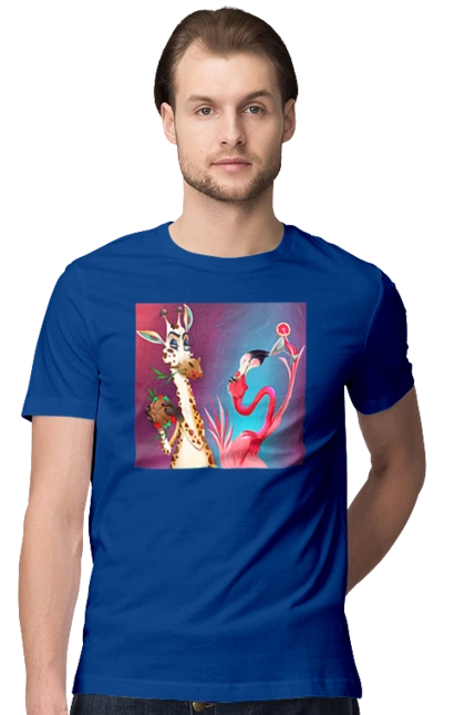 Жираф И Фламинго На Вечеринке