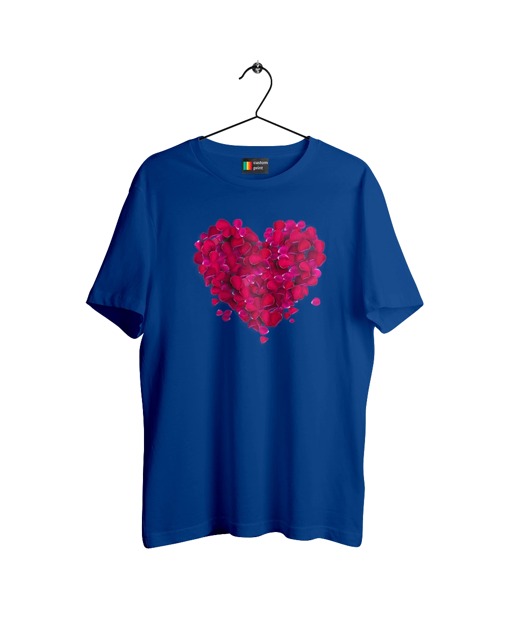 Серце З Пелюсток Троянди