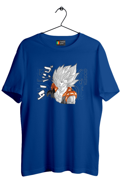 Футболка чоловіча з принтом "Перли дракона Гогета". Dragon ball, gogeta, manga, аніме, гогета, гоку, манга, перли дракона. 2070702