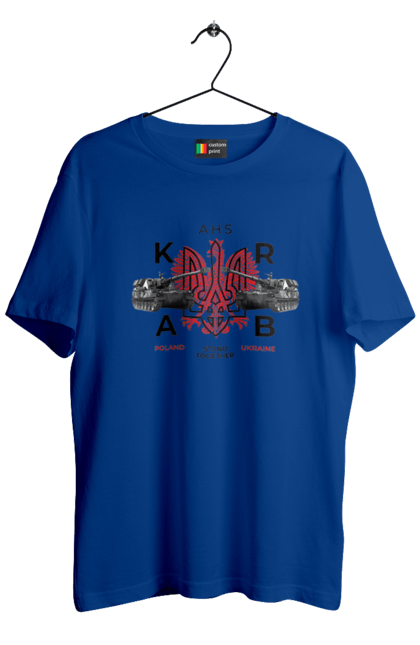 Men`s t-shirt with prints AHS KRAB. Ahs krab, crab, himars, weapon, zaluzhny. 2070702