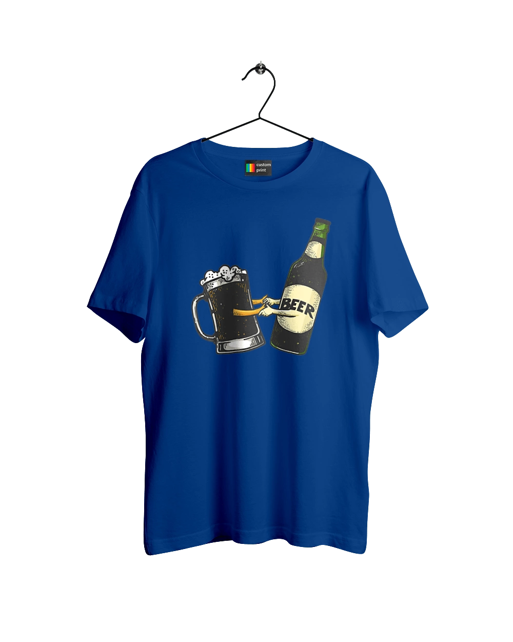 Bottle Of Beer With A Glass Of Beer